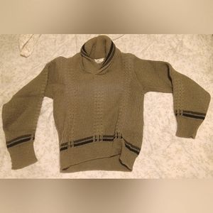 "Matador by Sargon" Medium Gray Wool Sweater